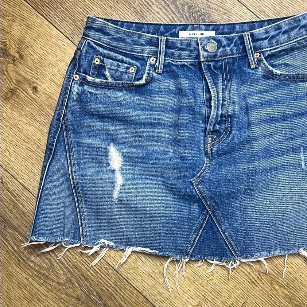 GRLFRND Eva Denim Mini Skirt Size 27